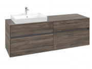Тумба под раковину Villeroy & Boch Collaro 160х50 см ДСП каменный дуб C02200RK
