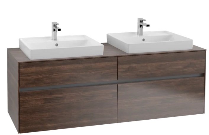 Тумба під раковину Villeroy & Boch Collaro 160х50 см ДСП дуб аризона C02400VH