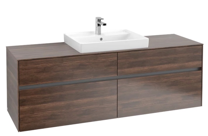Тумба під раковину Villeroy & Boch Collaro 160х50 см ДСП дуб аризона C02500VH