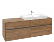 Тумба під раковину Villeroy & Boch Collaro 160х50 см ДСП дуб канзас C02700RH
