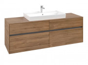 Тумба под раковину Villeroy & Boch Collaro 160х50 см ДСП дуб канзас C02800RH