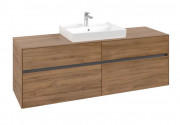 Тумба под раковину Villeroy & Boch Collaro 160х50 см ДСП дуб канзас C02500RH