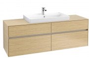 Тумба під раковину Villeroy&Boch Collaro 160х50 см ДСП північний дуб C02800VJ
