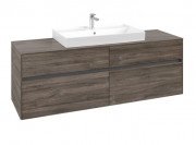 Тумба под раковину Villeroy & Boch Collaro 160х50 см ДСП каменный дуб C02800RK