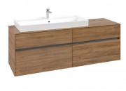 Тумба під раковину Villeroy & Boch Collaro 160х50 см ДСП дуб канзас C02900RH