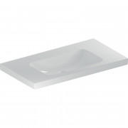 Раковина для ванної Geberit iCon Light 90x48 см без отвору під змішувач білий санфарфор 501.840.00.7