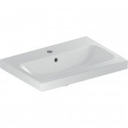 Раковина для ванної Geberit iCon Light 60x42 см з отвором під змішувач білий санфарфор 501.841.00.1