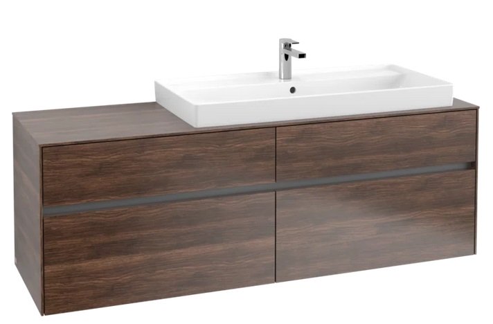 Тумба під раковину Villeroy & Boch Collaro 160х50 см ДСП дуб аризона C03000VH