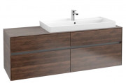 Тумба под раковину Villeroy & Boch Collaro 160х50 см ДСП дуб аризона C03000VH