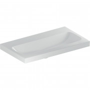 Раковина для ванной Geberit iCon Light 75x42 см без отверстия под смеситель санфарфор белый 501.842.00.7