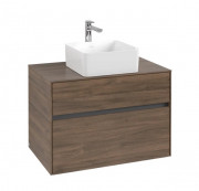 Тумба під раковину Villeroy & Boch Collaro 80х50 см ДСП дуб аризона C03700VH