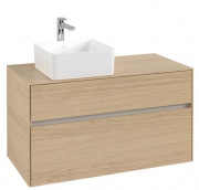 Тумба під раковину Villeroy & Boch Collaro 100х50 см ДСП північний дуб C03900VJ