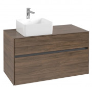 Тумба під раковину Villeroy & Boch Collaro 100х50 см ДСП дуб аризона C03900VH