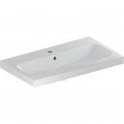 Раковина для ванної Geberit iCon Light 75x42 см з отвором під змішувач білий санфарфор 501.842.00.1