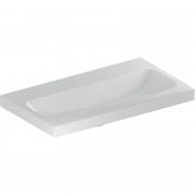 Раковина для ванної Geberit iCon Light 75x42 см без отвору під змішувач білий санфарфор 501.842.00.7