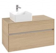 Тумба под раковину Villeroy & Boch Collaro 100х50 см ДСП северный дуб C03900VJ