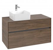 Тумба під раковину Villeroy & Boch Collaro 100х50 см ДСП дуб аризона C03900VH