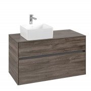 Тумба под раковину Villeroy & Boch Collaro 100х50 см ДСП каменный дуб C03900RK