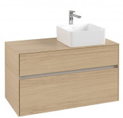 Тумба під раковину Villeroy & Boch Collaro 100х50 см ДСП північний дуб C04000VJ