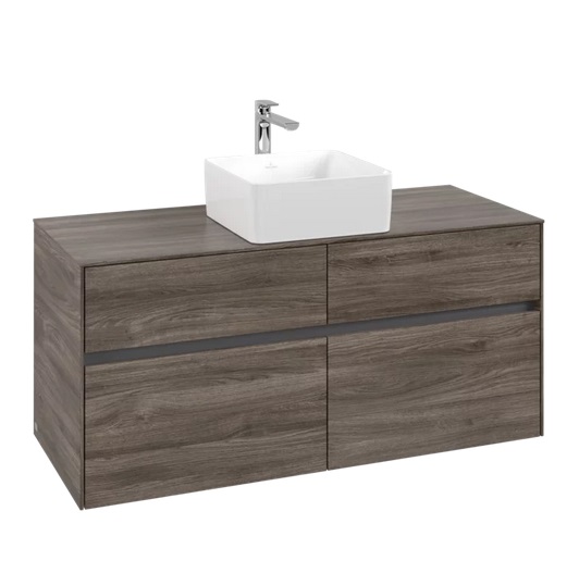 Тумба под раковину Villeroy & Boch Collaro 120х50 см ДСП каменный дуб C04100RK