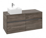 Тумба під раковину Villeroy & Boch Collaro 120х50 см ДСП кам'яний дуб C04200RK