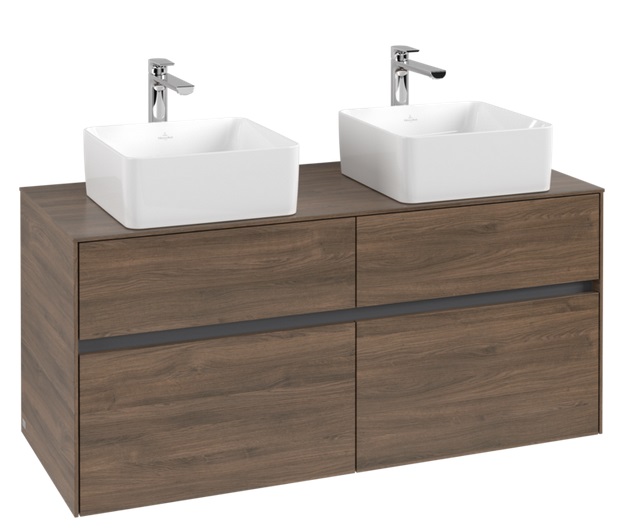 Тумба під раковину Villeroy & Boch Collaro 120х50 см ДСП дуб аризона C04400VH