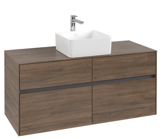Тумба под раковину Villeroy & Boch Collaro 120х50 см ДСП дуб аризона C04100VH