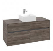 Тумба под раковину Villeroy & Boch Collaro 120х50 см ДСП каменный дуб C04100RK