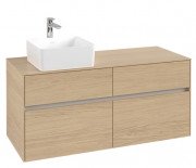 Тумба под раковину Villeroy & Boch Collaro 120х50 см ДСП северный дуб C04200VJ
