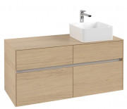 Тумба под раковину Villeroy & Boch Collaro 120х50 см ДСП северный дуб  C04300VJ