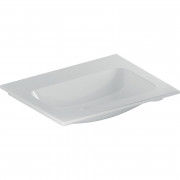 Раковина для ванної Geberit iCon 60x48 см без отвору під змішувач санфарфор білий 501.843.00.3