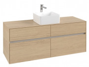 Тумба під раковину Villeroy & Boch Collaro 140х50 см ДСП північний дуб C04500VJ