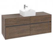 Тумба під раковину Villeroy & Boch Collaro 140х50 см ДСП дуб аризона C04500VH