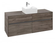 Тумба под раковину Villeroy & Boch Collaro 140х50 см ДСП каменный дуб  C04500RK