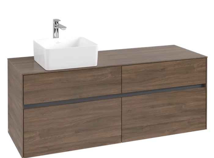 Тумба под раковину Villeroy & Boch Collaro 140х50 см ДСП дуб аризона C04600VH