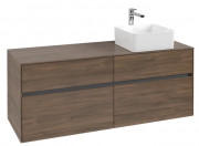 Тумба под раковину Villeroy & Boch Collaro 140х50 см ДСП дуб аризона C04700VH