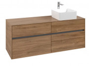 Тумба під раковину Villeroy & Boch Collaro 140х50 см ДСП дуб канзас C04700RH