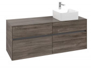 Тумба под раковину Villeroy & Boch Collaro 140х50 см ДСП каменный дуб C04700RK