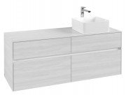 Тумба под раковину Villeroy & Boch Collaro 140х50 см ДСП белое дерево C04700E8