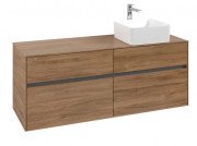 Тумба под раковину Villeroy & Boch Collaro 140х50 см ДСП дуб канзас C04700RH