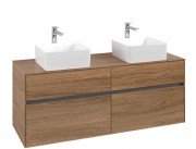 Тумба під раковину Villeroy & Boch Collaro 140х50 см ДСП дуб канзас C04800RH