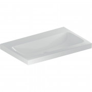 Раковина для ванної Geberit iCon Light 75x48 см без отвору під змішувач білий санфарфор 501.848.00.7