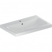 Раковина для ванної Geberit iCon Light 75x48 см з отвором під змішувач білий санфарфор 501.848.00.1