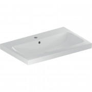 Раковина для ванної Geberit iCon Light 75x48 см з отвором під змішувач білий санфарфор 501.848.00.1
