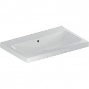 Раковина для ванної Geberit iCon Light 75x48 см без отвору під змішувач білий санфарфор 501.848.00.3