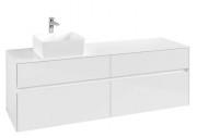 Тумба под раковину Villeroy & Boch Collaro 160х50 см ДСП матовый белый C05000MS