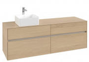 Тумба под раковину Villeroy & Boch Collaro 160х50 см ДСП северный дуб C05000VJ