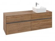 Тумба под раковину Villeroy & Boch Collaro 160х50 см ДСП дуб канзас C05100RH