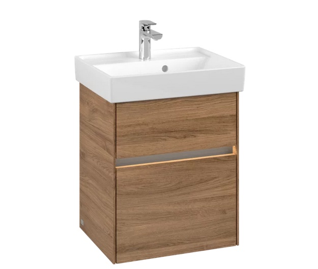 Тумба под раковину Villeroy & Boch Collaro 46х37,4 см с подсветкой ДСП дуб канзас C006B0RH