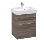 Тумба під раковину Villeroy & Boch Collaro 46х37,4 см із підсвічуванням ДСП кам'яний дуб C006B0RK